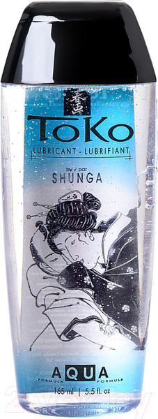 Изображение товара Лубрикант-гель Shunga Toko Aqua на водной основе ультра-шелковистый (165мл)