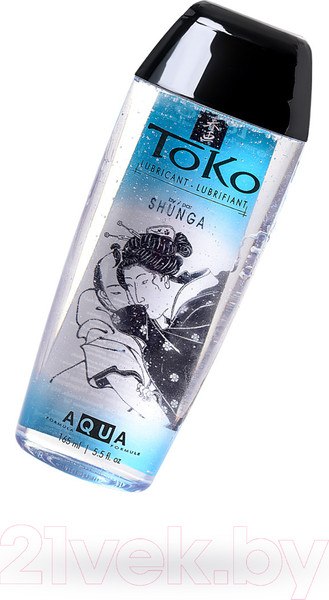 Изображение товара Лубрикант-гель Shunga Toko Aqua на водной основе ультра-шелковистый (165мл)