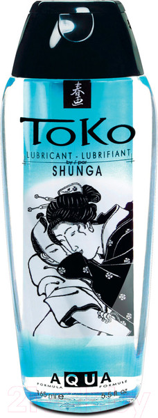 Изображение товара Лубрикант-гель Shunga Toko Aqua на водной основе ультра-шелковистый (165мл)
