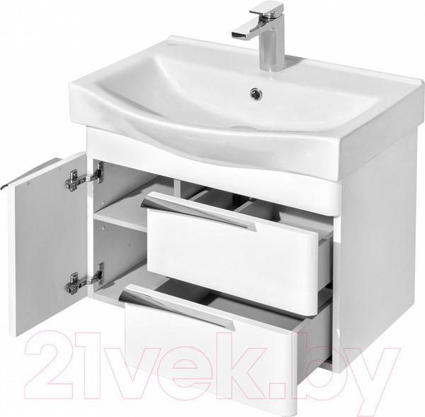 Изображение товара Тумба с умывальником Акватон Беверли 65 (1A2353K0BV010)