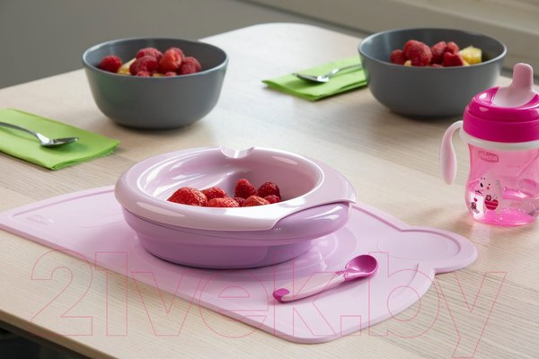 Изображение товара Ложка для кормления Chicco Baby's First Spoon 8 мес+ / 340728295 (голубой)