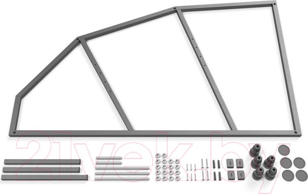 Изображение товара Ванна акриловая Cersanit Joanna 150x95 L (с каркасом и экраном)