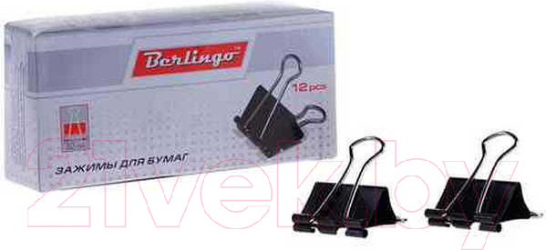 Изображение товара Зажим для бумаги Berlingo Металлический / BC1232