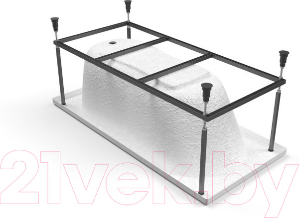 Изображение товара Ванна акриловая Cersanit Nike 150x70 (с каркасом)