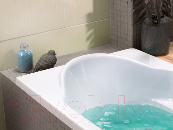 Изображение товара Ванна акриловая Cersanit Santana 140x70 (с ножками и 2 экранами)