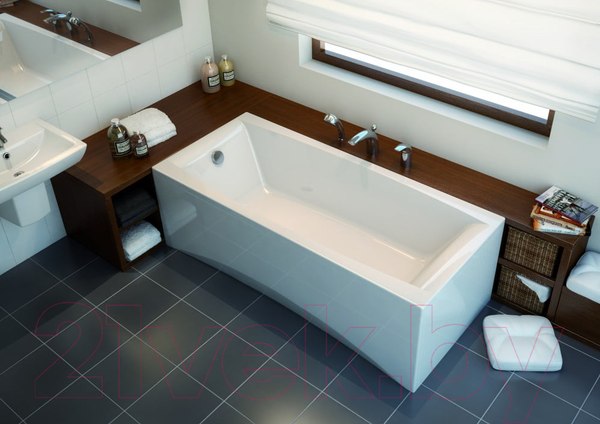 Изображение товара Ванна акриловая Cersanit Virgo 180x80 (без ножек)