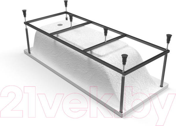 Изображение товара Ванна акриловая Cersanit Virgo 180x80 (с каркасом)