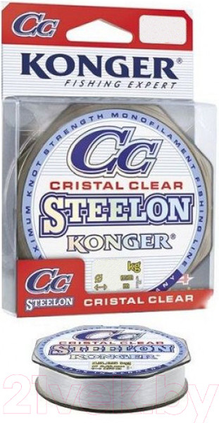 Изображение товара Леска монофильная Konger Steelon Crictal Clear 0.14мм 30м / 240030014