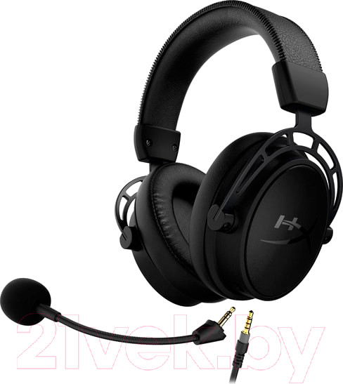 Изображение товара Наушники-гарнитура HyperX Cloud Alpha S Blackout / HX-HSCAS-BK