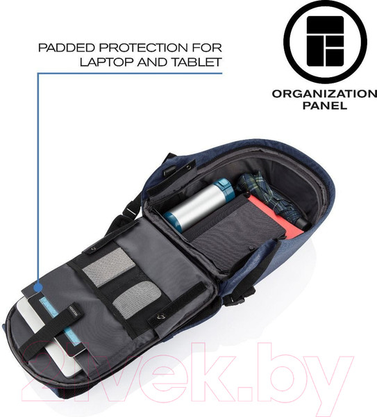 Изображение товара Рюкзак XD Design Bobby Hero Small / P705-705 (синий)