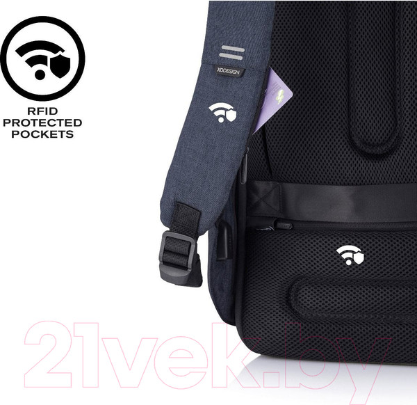 Изображение товара Рюкзак XD Design Bobby Hero Small / P705-705 (синий)
