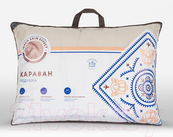 Изображение товара Подушка для сна ИвШвейСтандарт Караван 50x70 / ПКР-57
