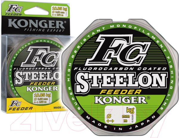 Изображение товара Леска монофильная Konger Steelon Fc-1 Feeder 0.22мм 150м / 237150022
