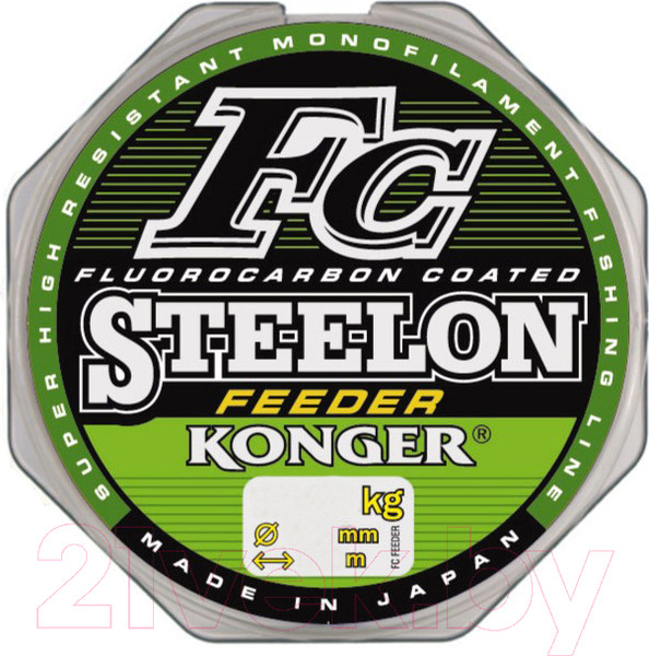 Изображение товара Леска монофильная Konger Steelon Fc-1 Feeder 0.22мм 150м / 237150022