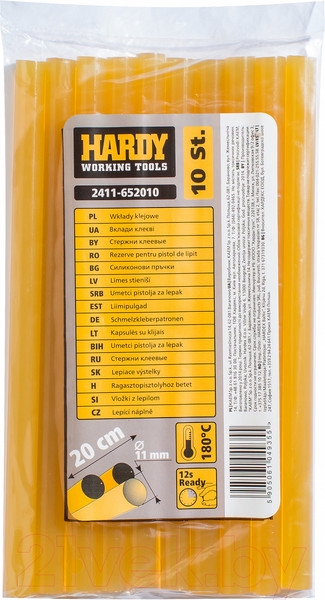 Изображение товара Клеевые стержни Hardy 2411-653035