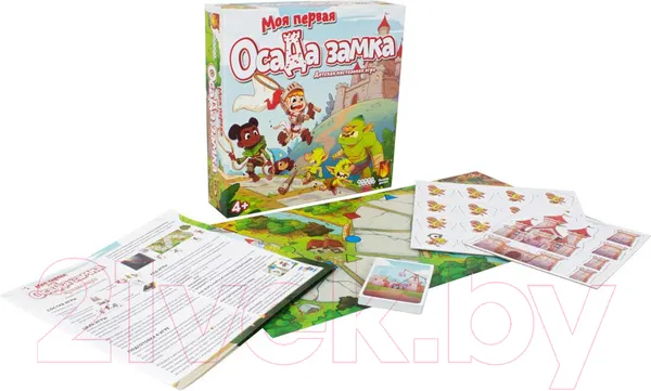 Изображение товара Настольная игра Мир Хобби Моя первая осада замка / 915199