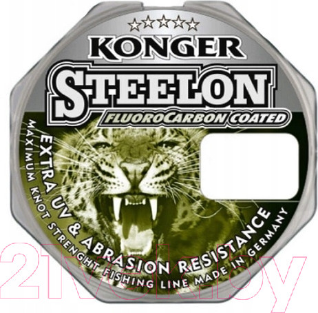 Изображение товара Леска монофильная Konger Steelon Fluorocarbon 0.45мм 100м / 220100045