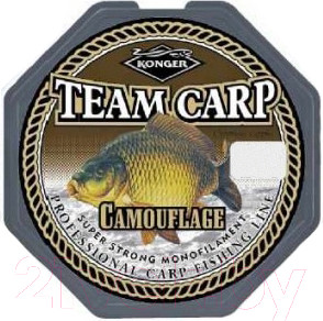 Изображение товара Леска монофильная Konger Team Carp Camouflage 0.40мм 250м / 214005040