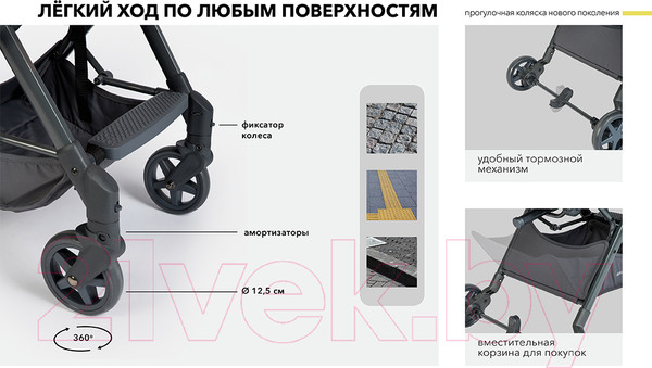 Изображение товара Детская прогулочная коляска Happy Baby Umma Pro (Serenity)