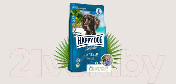 Изображение товара Сухой корм для собак Happy Dog Sensible Karibik / 60567 (11кг)