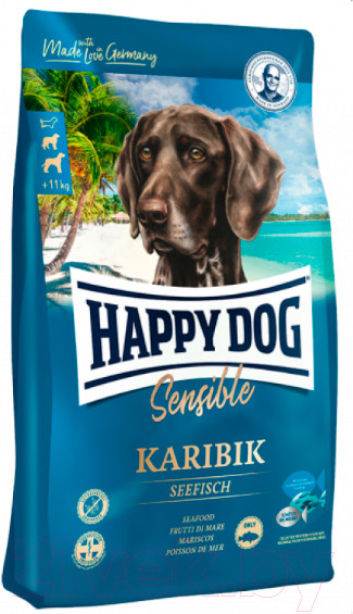 Изображение товара Сухой корм для собак Happy Dog Sensible Karibik / 03522 (4кг)