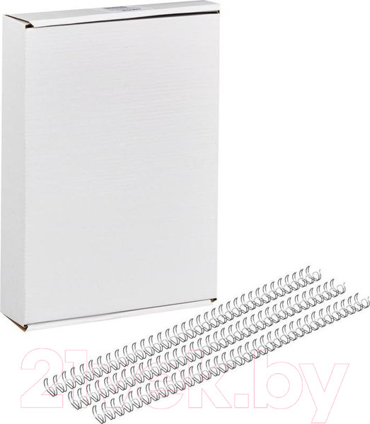 Изображение товара Пружины для переплета D&A art D22.2 (7/8") на 23 отверстия (серебристый)