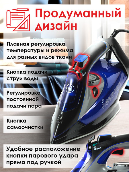 Изображение товара Утюг Aresa AR-3120