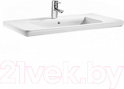 Изображение товара Тумба с умывальником Roca Ronda 60 / A327472000 + ZRU9302963 (белый глянец/антрацит)