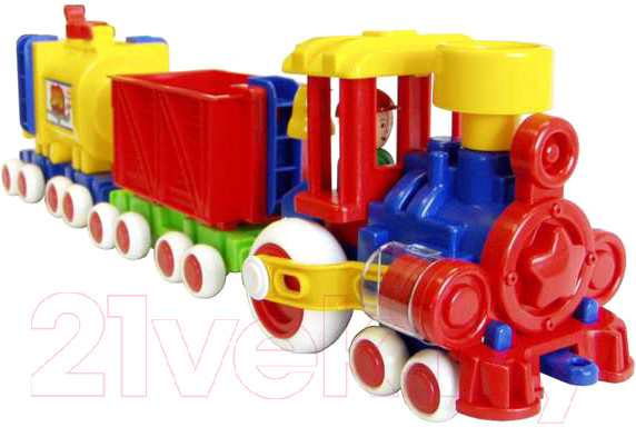 Изображение товара Развивающая игрушка Форма Паровозик Ромашка / С-119-Ф