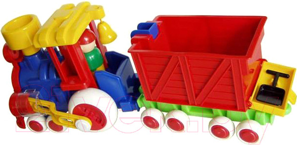 Изображение товара Развивающая игрушка Форма Паровозик Ромашка / С-118-Ф