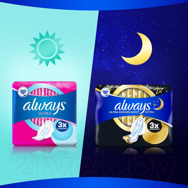 Изображение товара Прокладки гигиенические Always Ultra Super (30шт, ароматизированные)