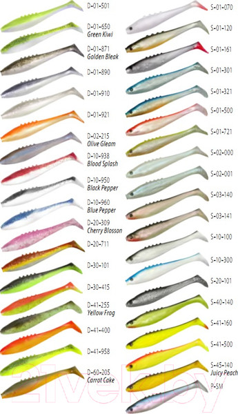 Изображение товара Мягкая приманка Dragon Lunatic / LN60D-01-650 (2шт)