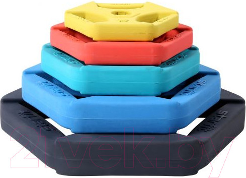 Изображение товара Диск для штанги Starfit BB-205 (0.5кг, желтый)