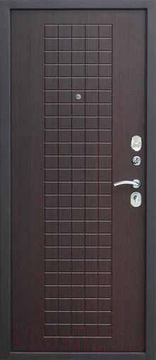 Изображение товара Входная дверь Гарда Муар 8мм Венге (86x205, правая)