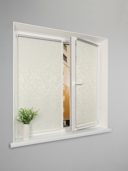 Изображение товара Рулонная штора Lm Decor Саванна LM 88-02 52x160 (светло-серый)