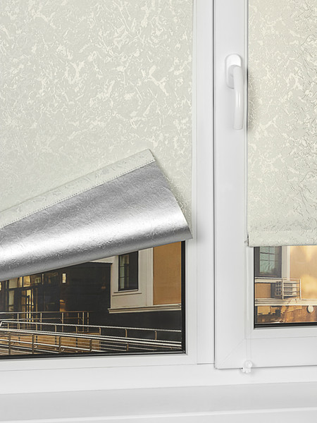 Изображение товара Рулонная штора Lm Decor Саванна LM 88-02 120x170 (светло-серый)