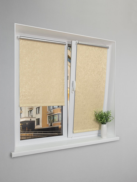 Изображение товара Рулонная штора Lm Decor Саванна LM 88-04 61x160 (бежевый)