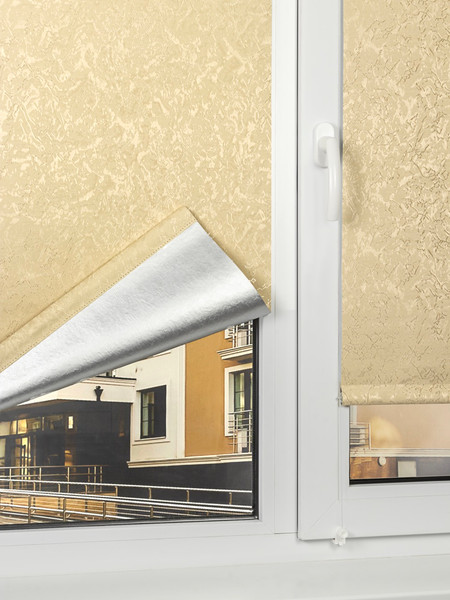 Изображение товара Рулонная штора Lm Decor Саванна LM 88-04 64x215 (бежевый)