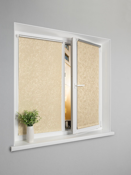 Изображение товара Рулонная штора Lm Decor Саванна LM 88-04 120x170 (бежевый)