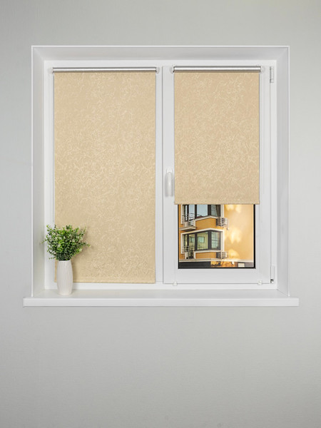 Изображение товара Рулонная штора Lm Decor Саванна LM 88-04 120x170 (бежевый)