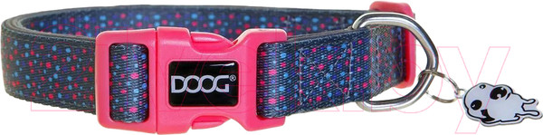 Изображение товара Ошейник DOOG Marley / COLN2-L (синий в крапинку)