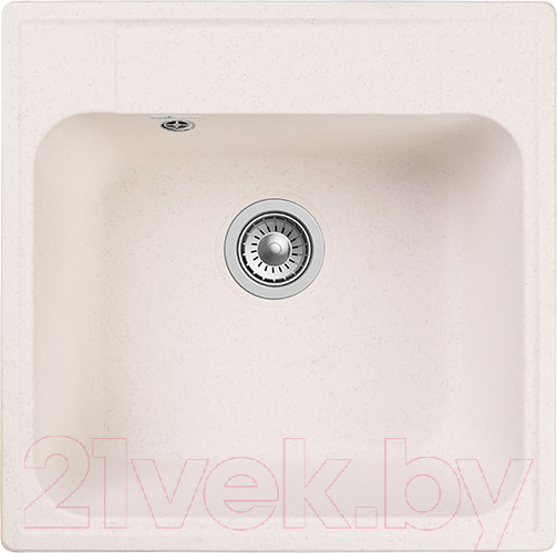 Изображение товара Мойка кухонная GranFest Quarz GF-Z48 (белый)