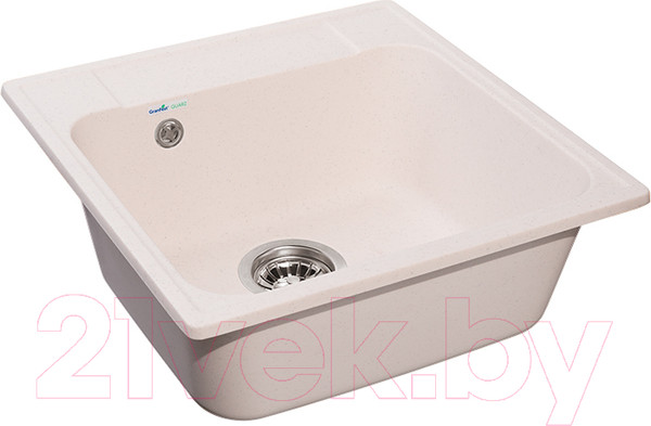 Изображение товара Мойка кухонная GranFest Quarz GF-Z48 (белый)