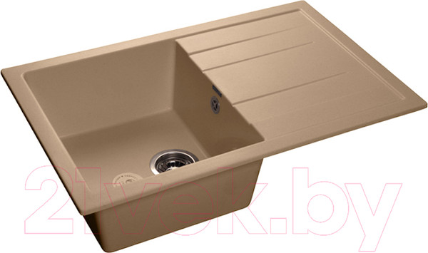 Изображение товара Мойка кухонная GranFest Quadro GF-Q780L (топаз)