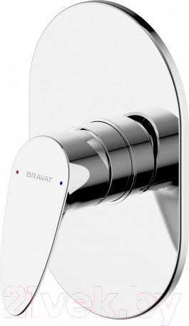 Изображение товара Внешняя часть смесителя скрытого монтажа Bravat Drop PB84898CP-RUS