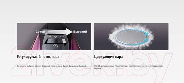 Изображение товара Беспроводной утюг Panasonic NI-WL41VTW