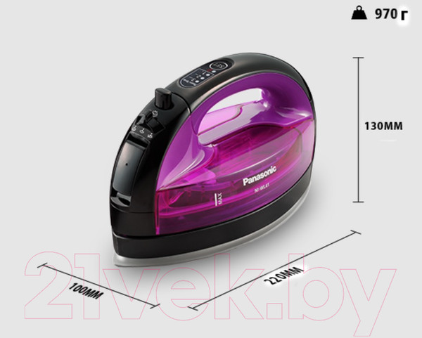 Изображение товара Беспроводной утюг Panasonic NI-WL41VTW