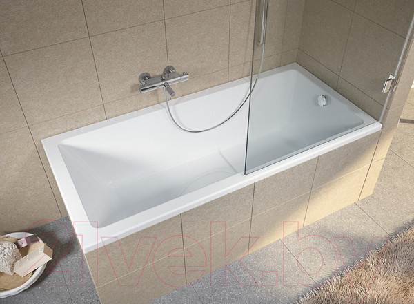 Изображение товара Ванна акриловая Riho Lusso Plus 170 / BA12005 (с ножками и экраном)