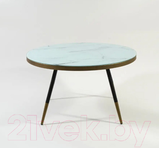 Изображение товара Журнальный столик Signal Vega B (мраморный эффект/черный)