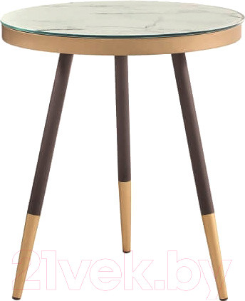 Изображение товара Журнальный столик Signal Vega C (мраморный эффект/черный)